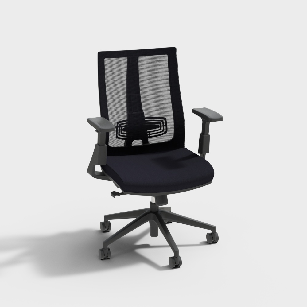 精一家具 CH-203B-LP 现代简约 办公椅