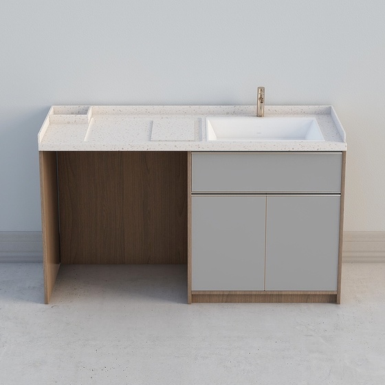 Modern Washer Cabinets,Brown+Earth color