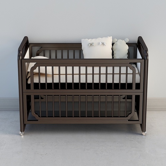 Minimalist Cribs,Gray