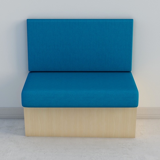 Modern Seats & Sofas,Booth Seating,Blue