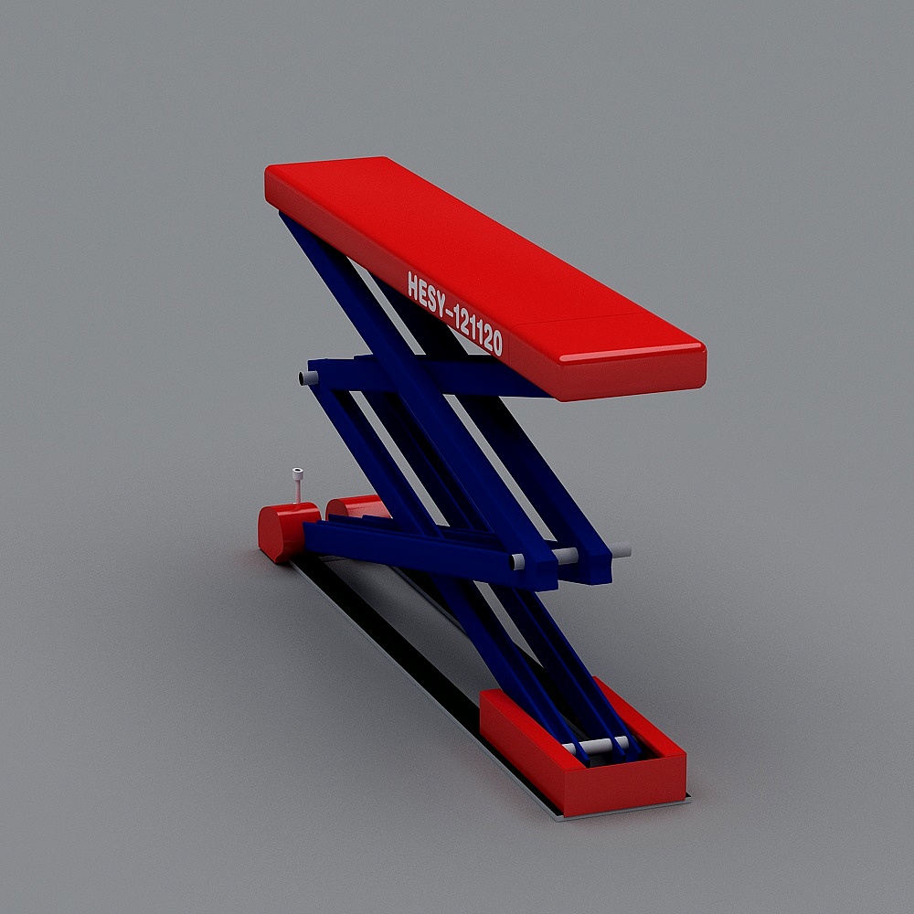 剪式举升机3D模型