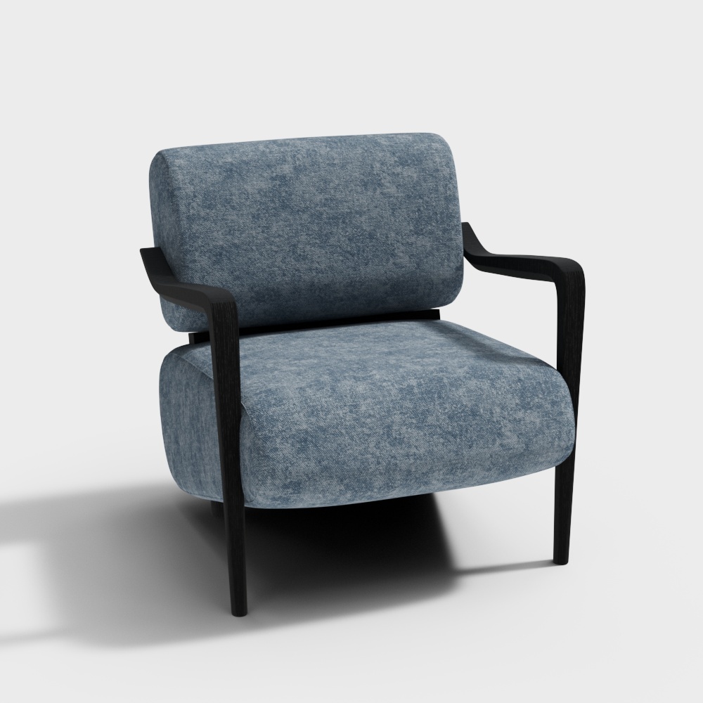 IPF 5501401-1A1有度休闲椅3D模型