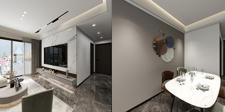 徐明祥-碧桂园-现代轻奢-装修设计方案