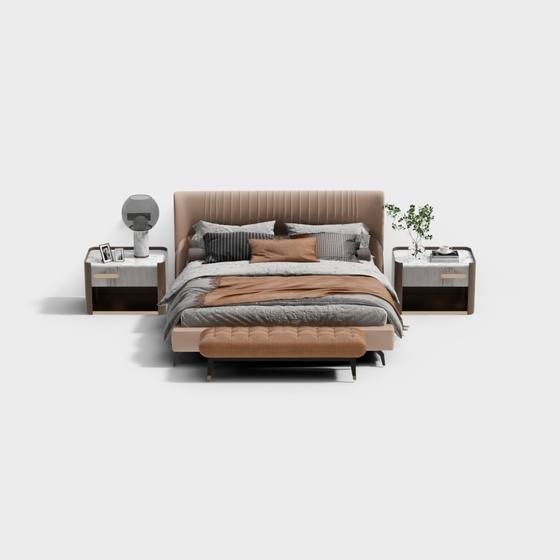 Luxury Bed sets,Black+Earth color