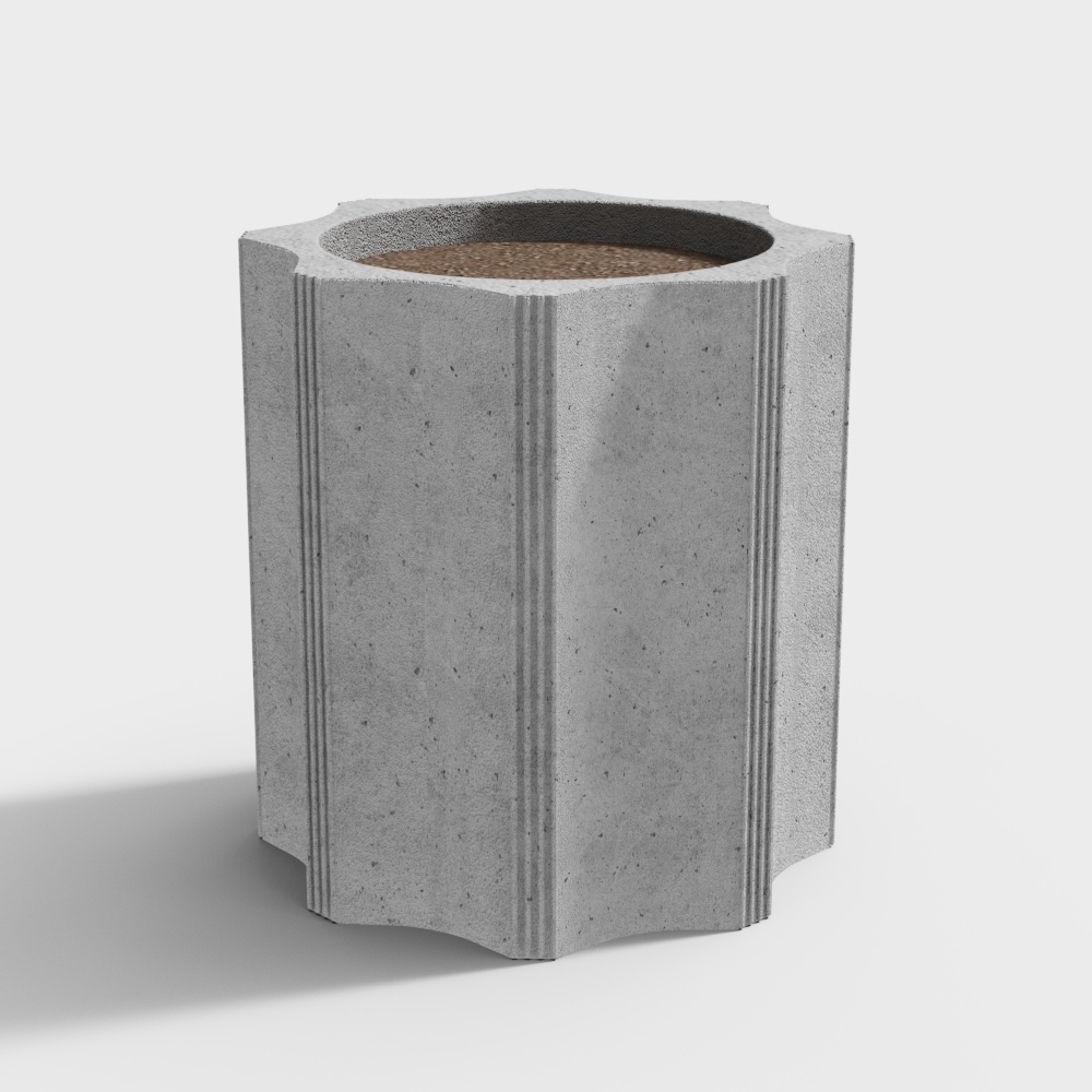 花盆-YJ3D模型
