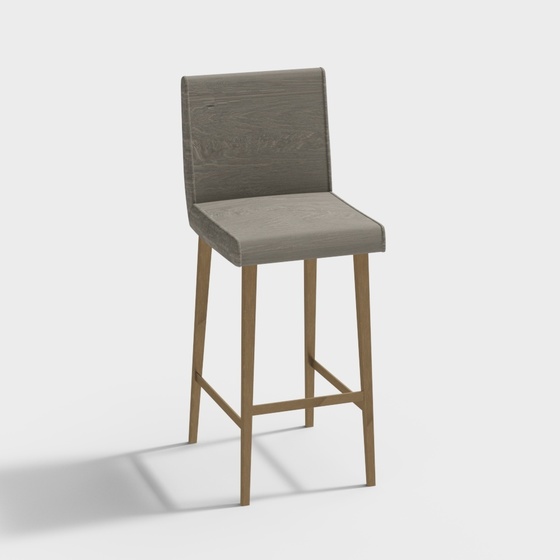 Scandinavian Bar Stools,Earth color