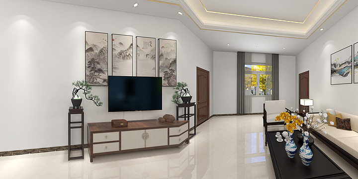 创业盛世装饰设计-刘生雅居二层改造方案-装修设计方案