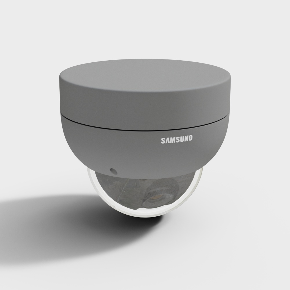现代监控摄像头3D模型