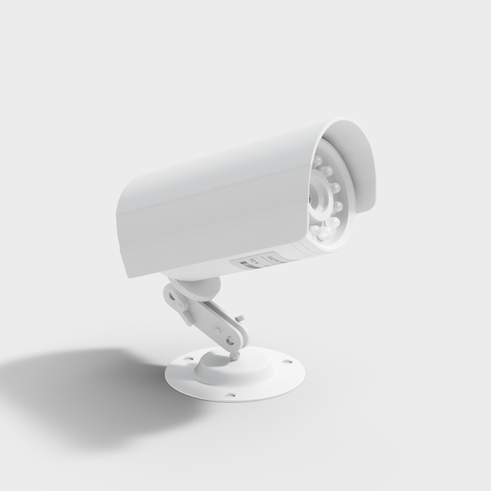 现代监控摄像头3D模型
