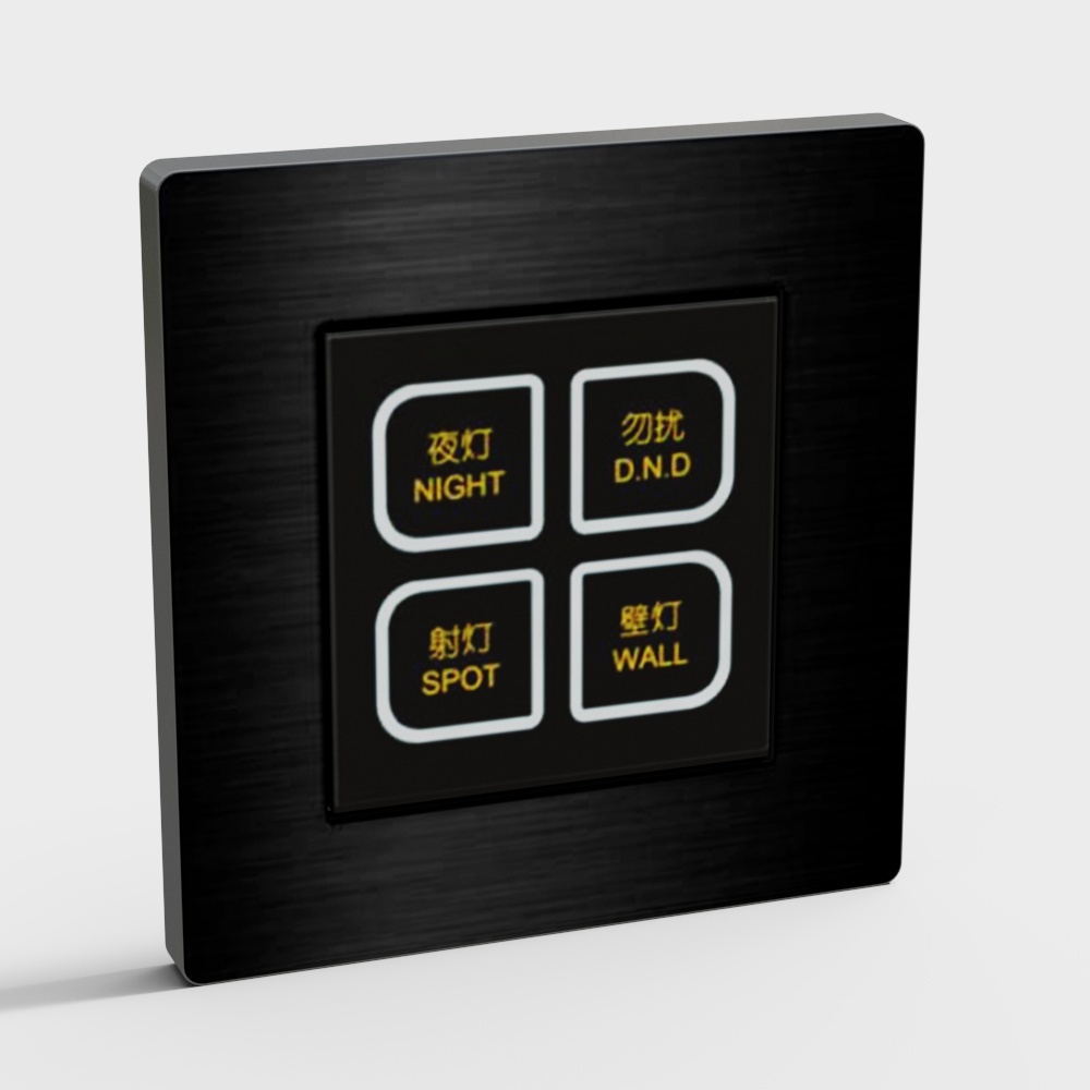现代开关-63D模型