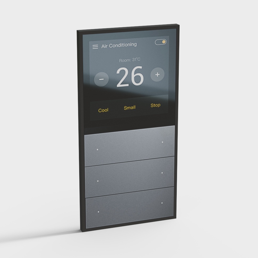 现代开关-133D模型