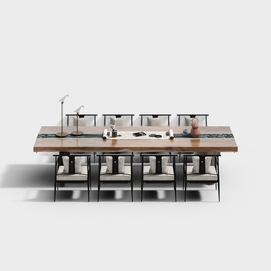 Modern conference tables and chairs