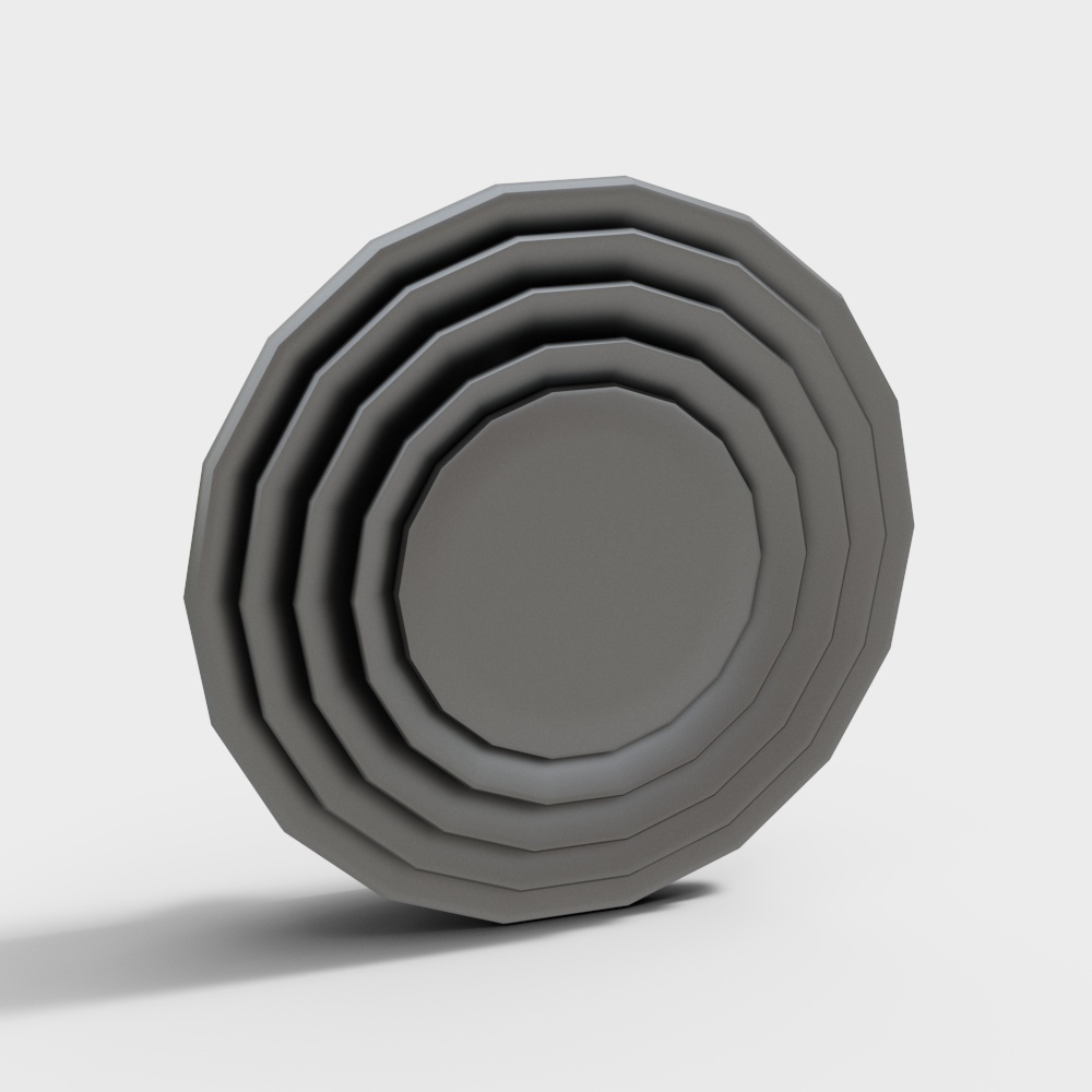 现代管道3D模型