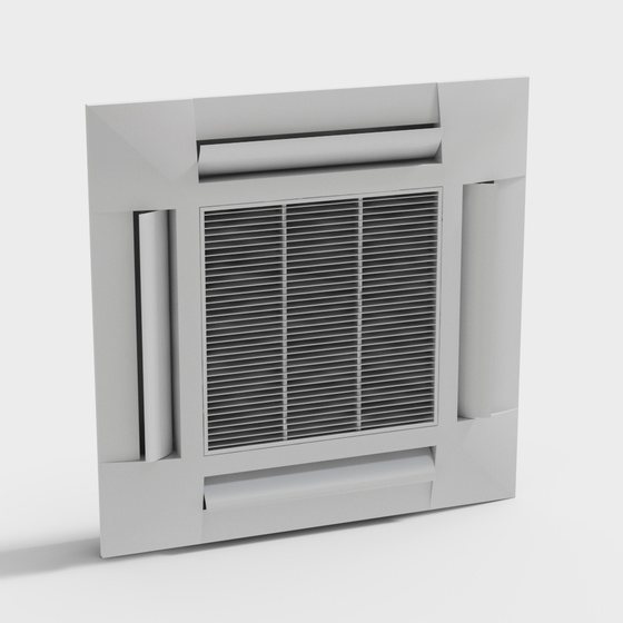 Modern central air conditioning outlet