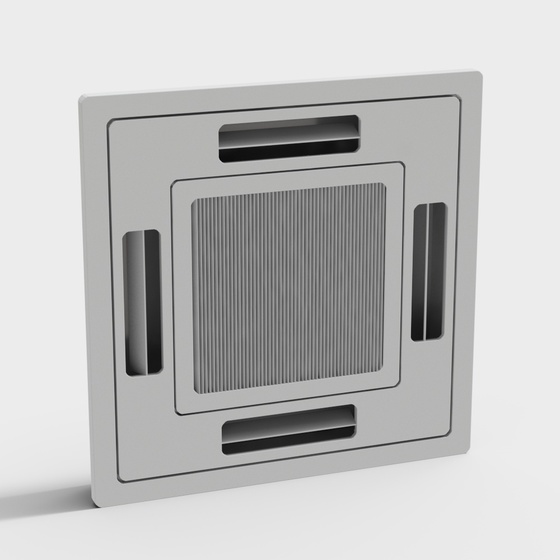 Modern central air conditioning outlet