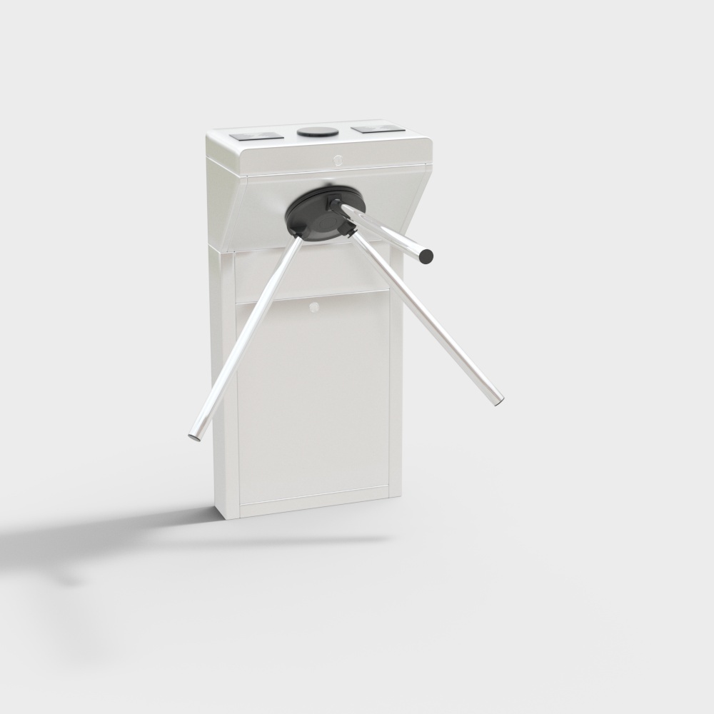现代闸机-门禁3D模型