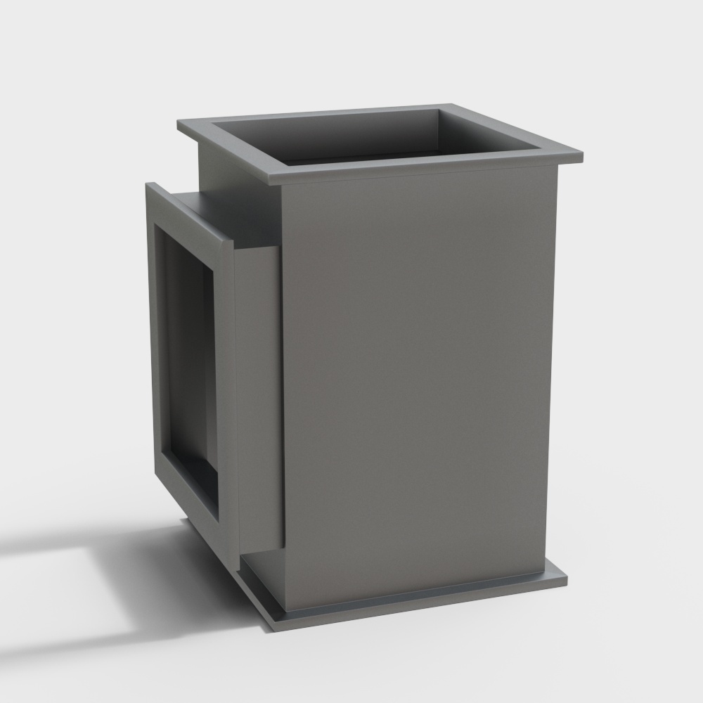 现代管道3D模型