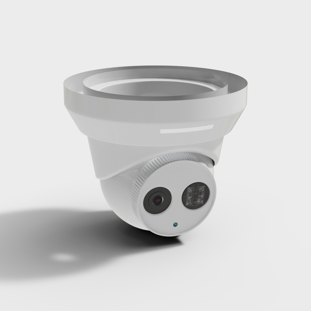 现代监控摄像头3D模型