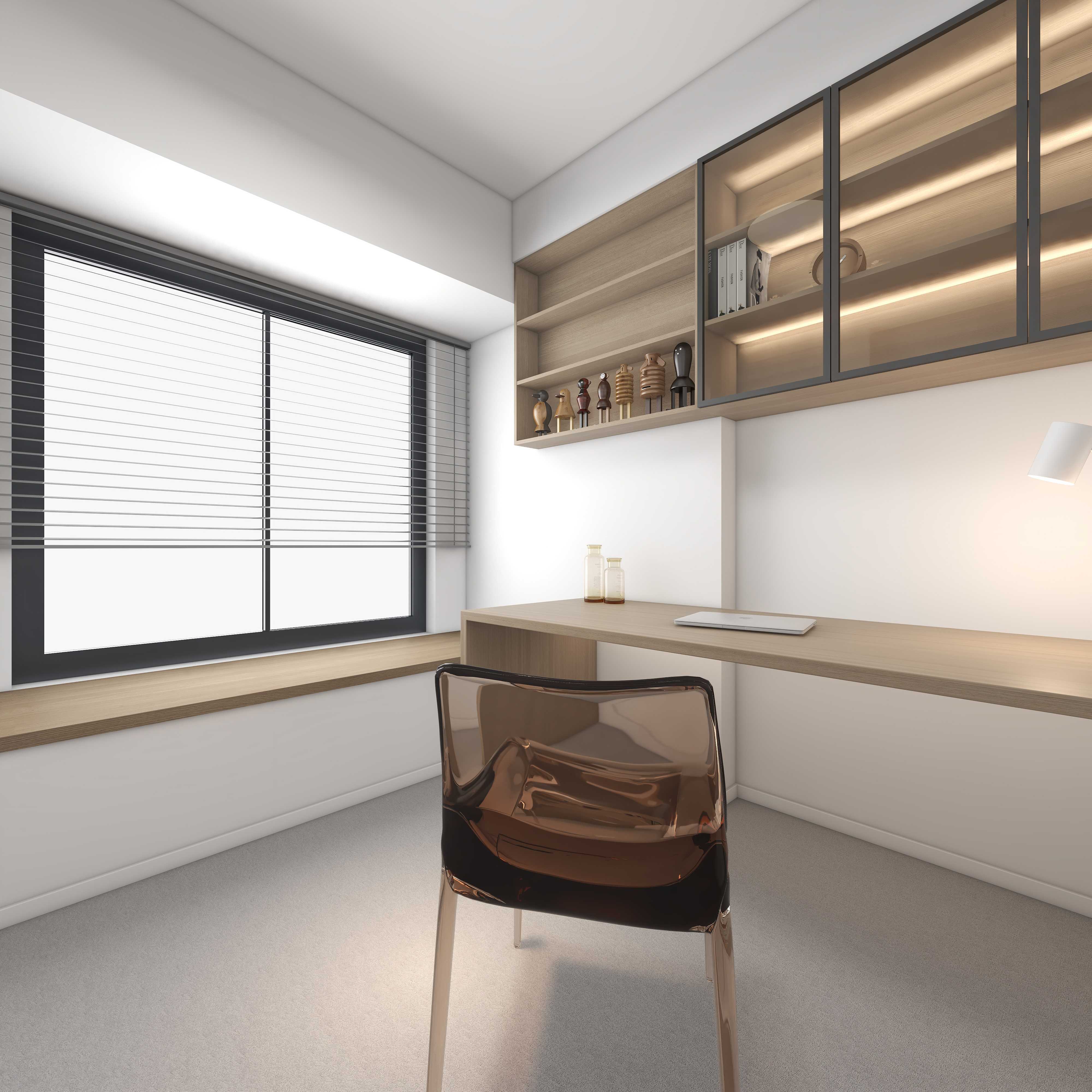 SHEDOER-shedoer-木林栖一层书房装修效果图第3张