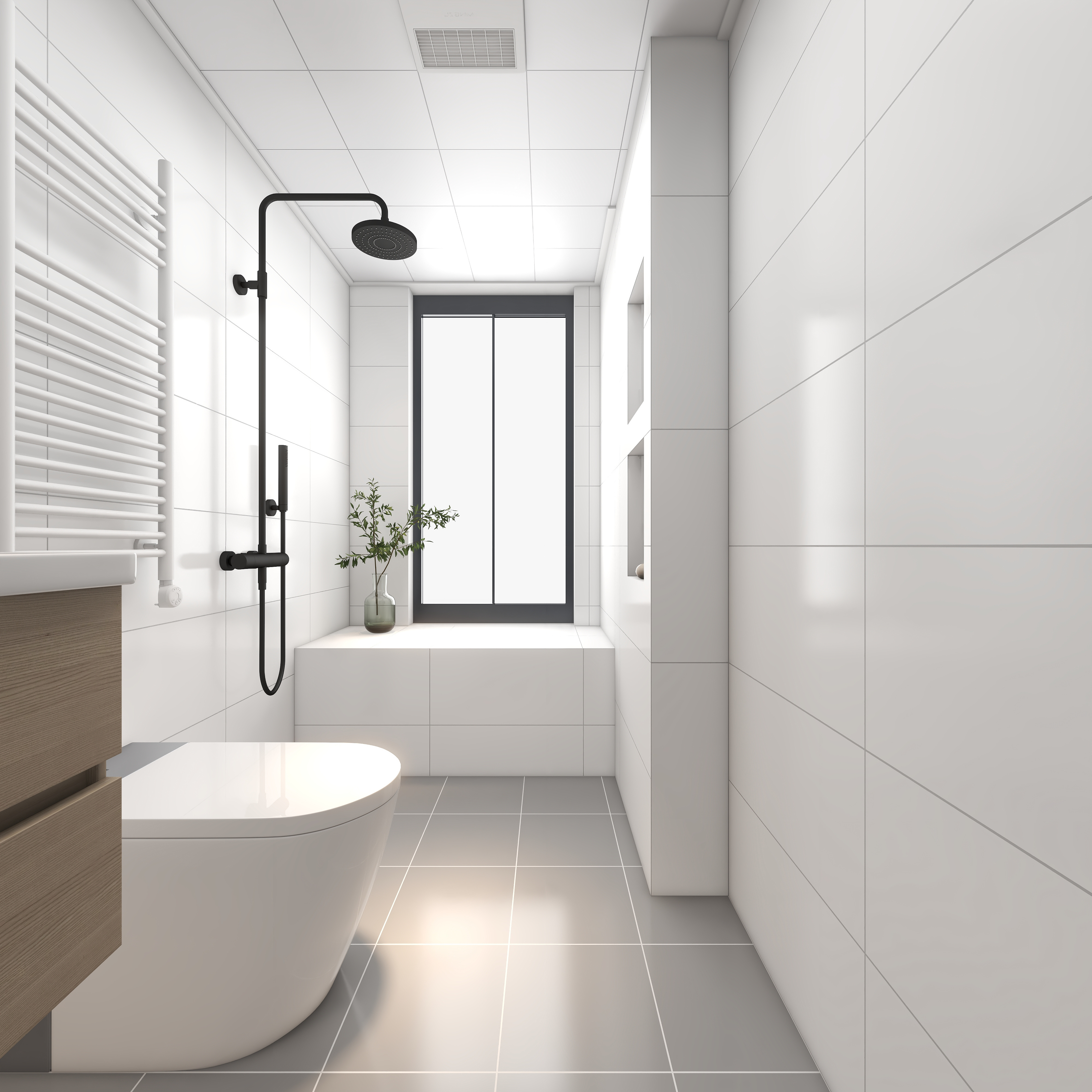 SHEDOER-shedoer-木林栖一层次卫装修效果图第3张