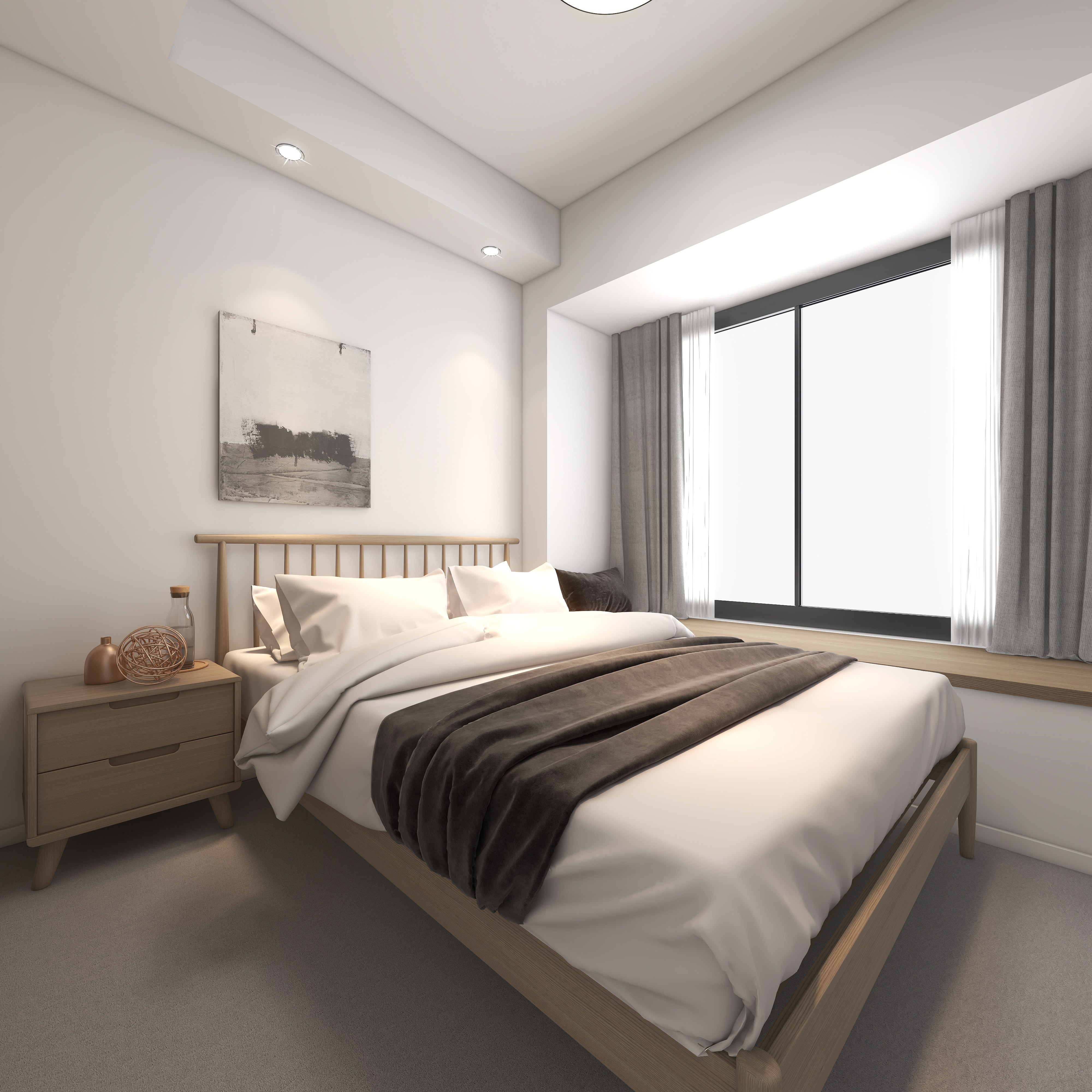 SHEDOER-shedoer-木林栖一层次卧装修效果图第3张