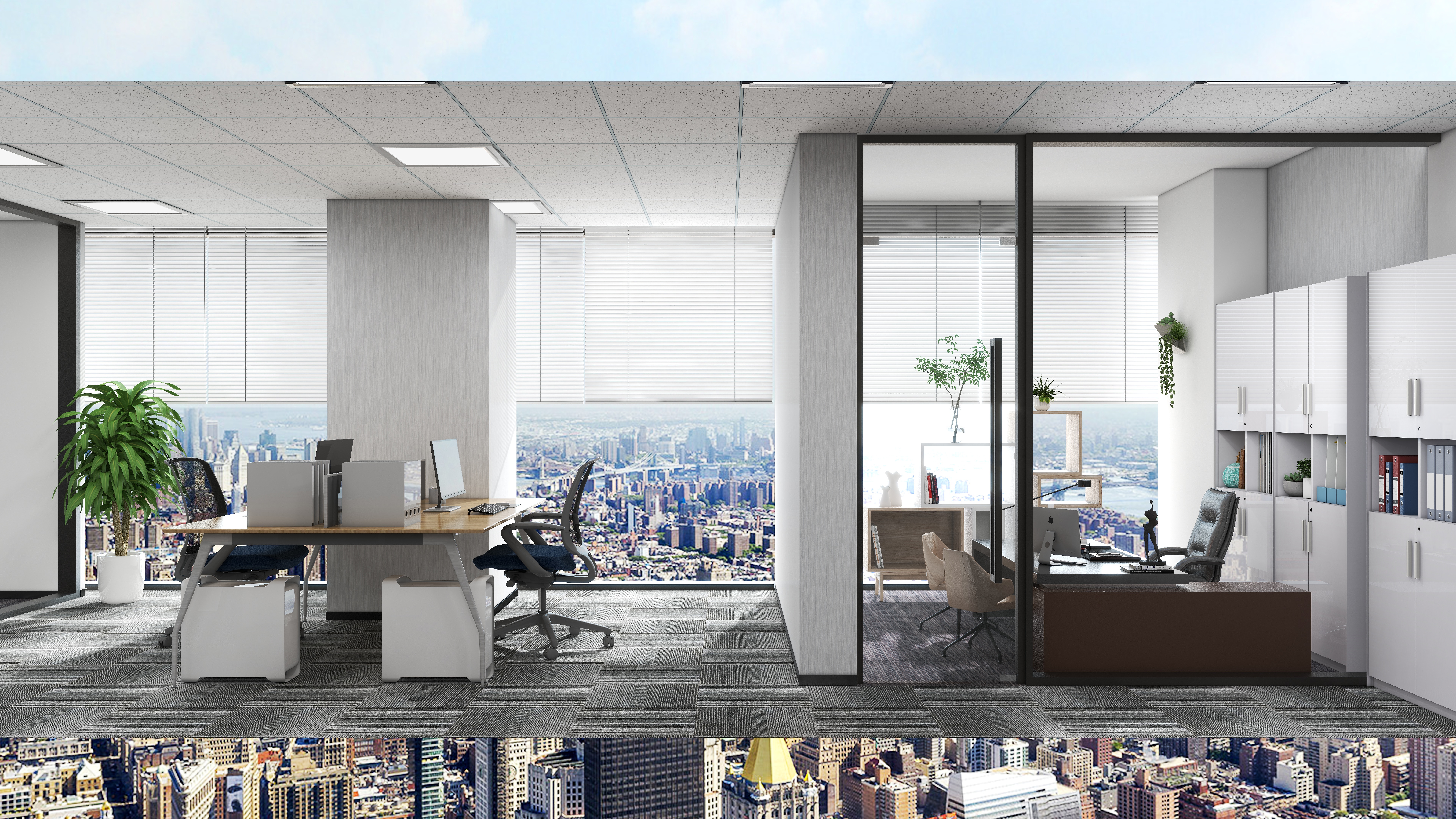 酷家乐-筱夏_-办公室设计-装修设计方案