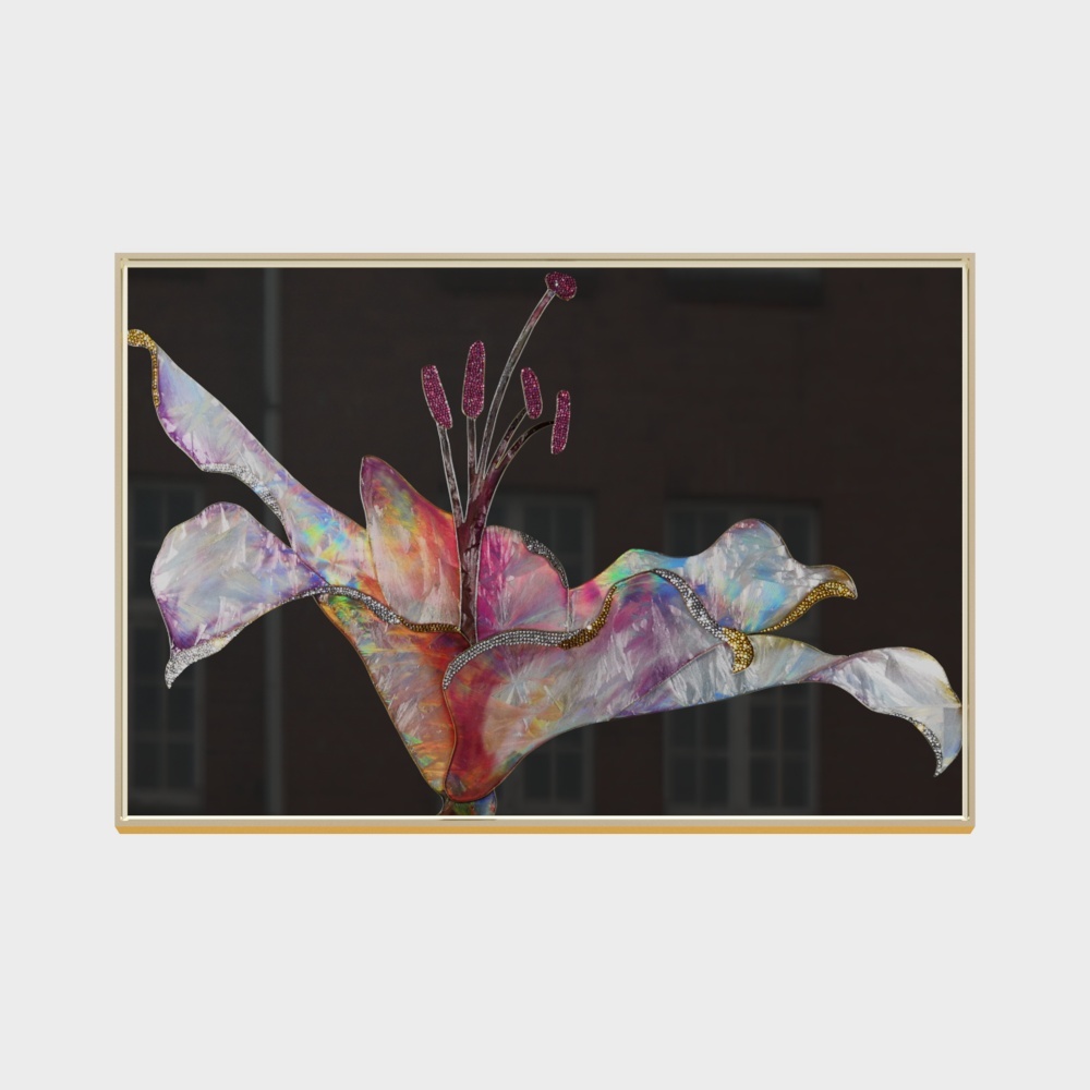 臣萱全屋配画-珐琅彩画-百年好合2