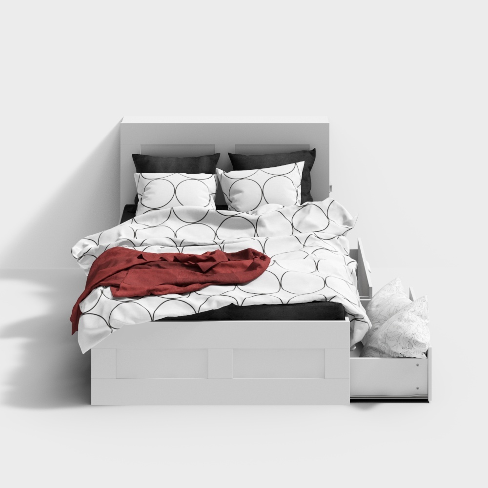 宜家IKEA 现代儿童床