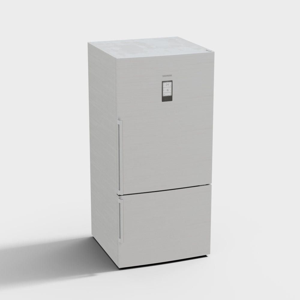 iQ500独立式冰箱186*86cm3D模型
