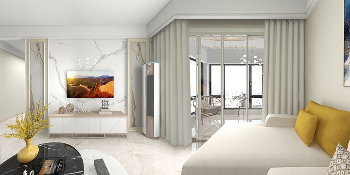 深圳泓大装饰-83.00㎡福永-装修设计方案