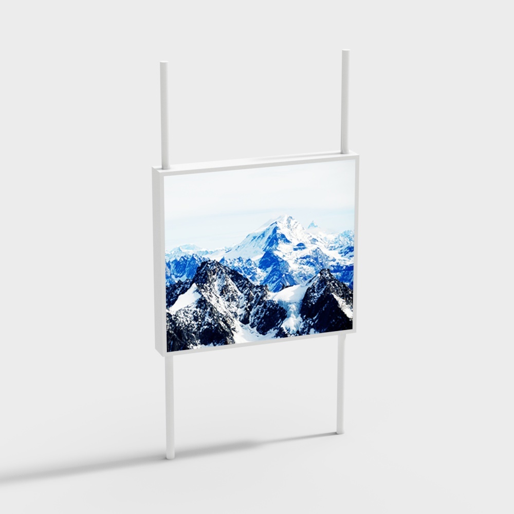 ZL18814363-灯箱3D模型