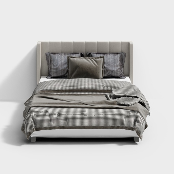 Nordic Bedroom Double Bed