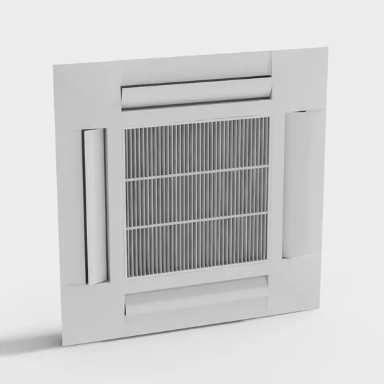 air conditioner outlet material model, air conditioner outlet free