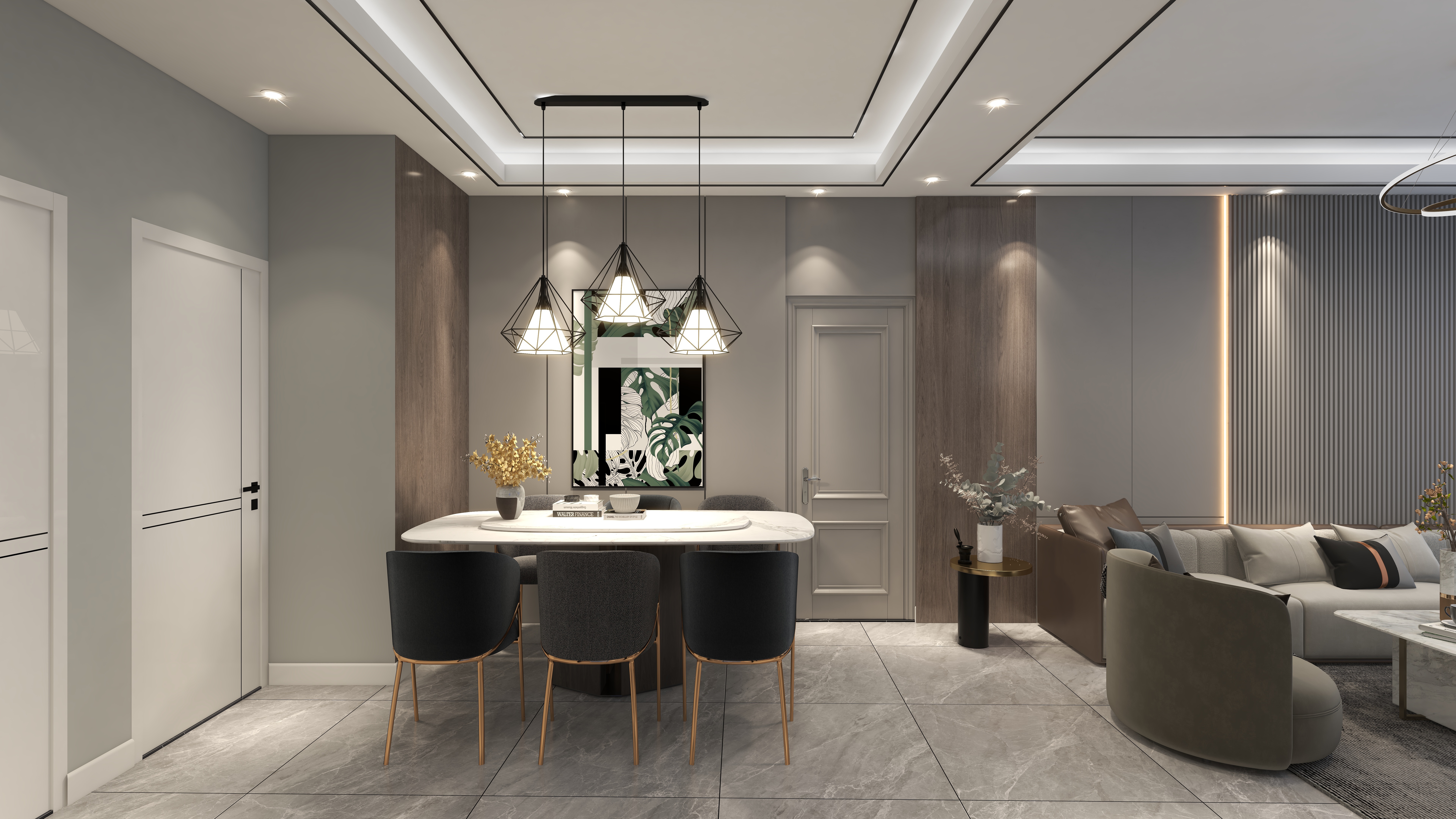 z朱设计-桂南银都-装修设计方案