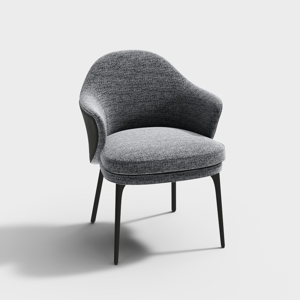 M9002餐椅3D模型