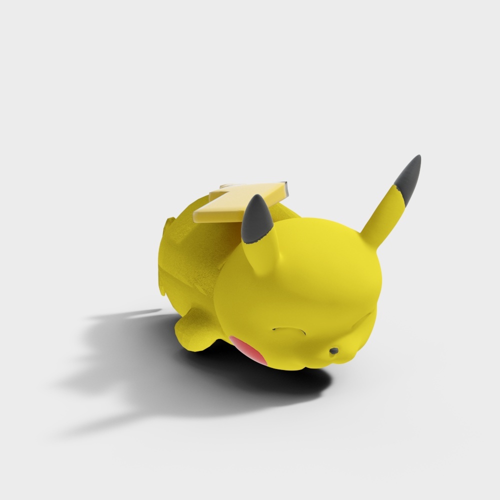 Pokemon Pikachu Pillow Buddy抱枕3D模型