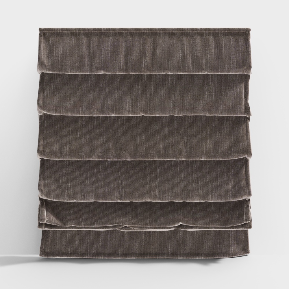 现代布艺卷帘窗帘-布艺卷帘