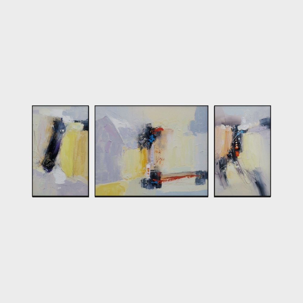 简上-高端油画-客厅装饰画-黄昏