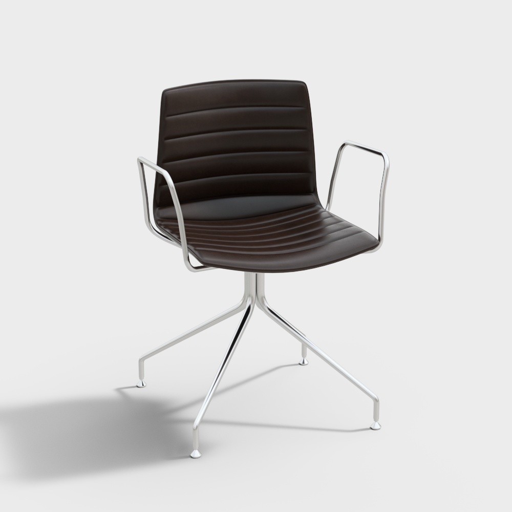 现代办公椅会议椅3D模型