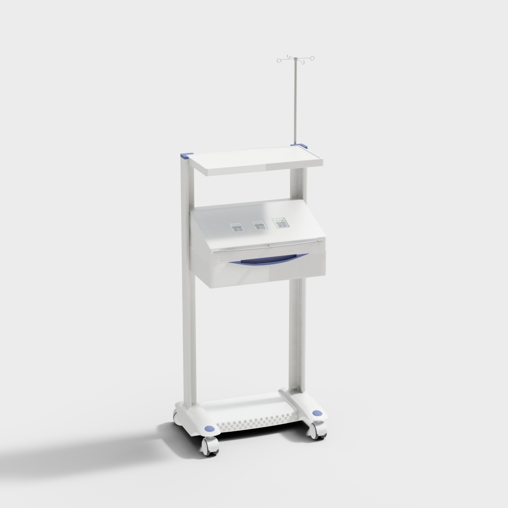 现代医疗器械设备3D模型