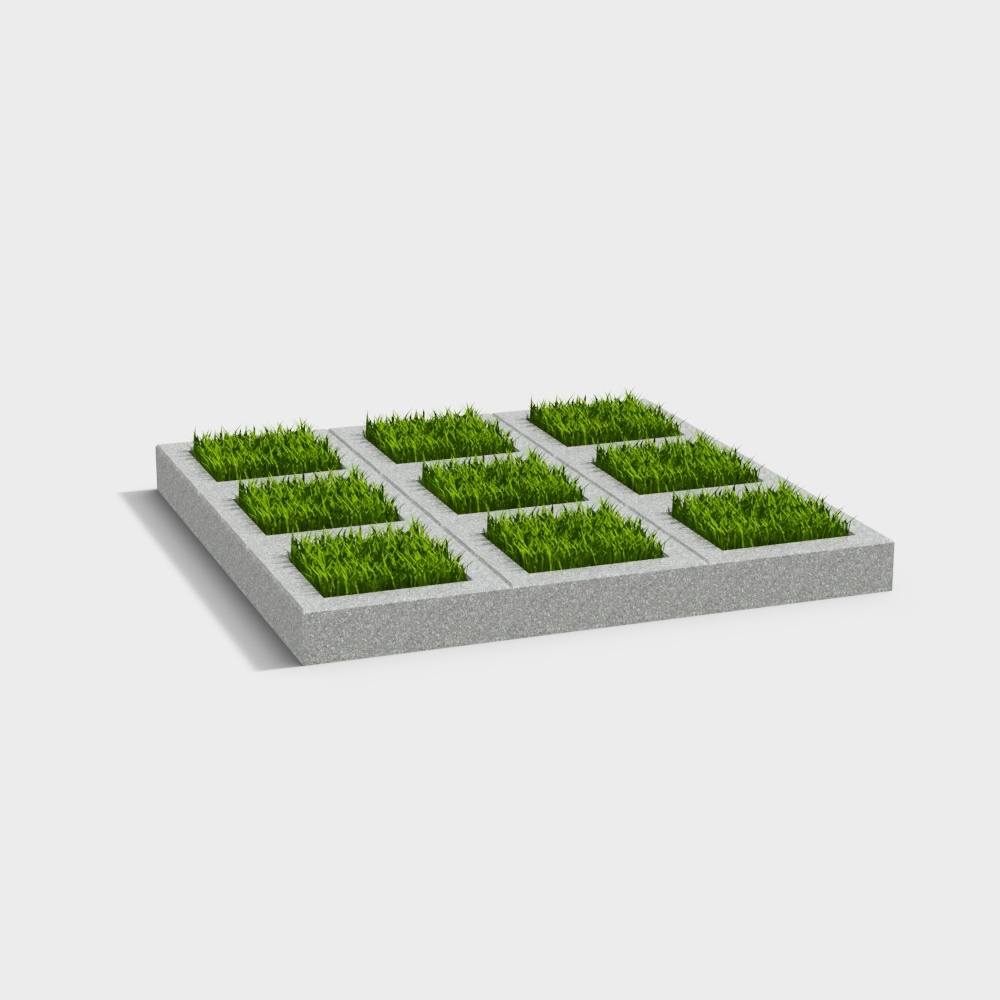 现代广场砖草坪砖-2