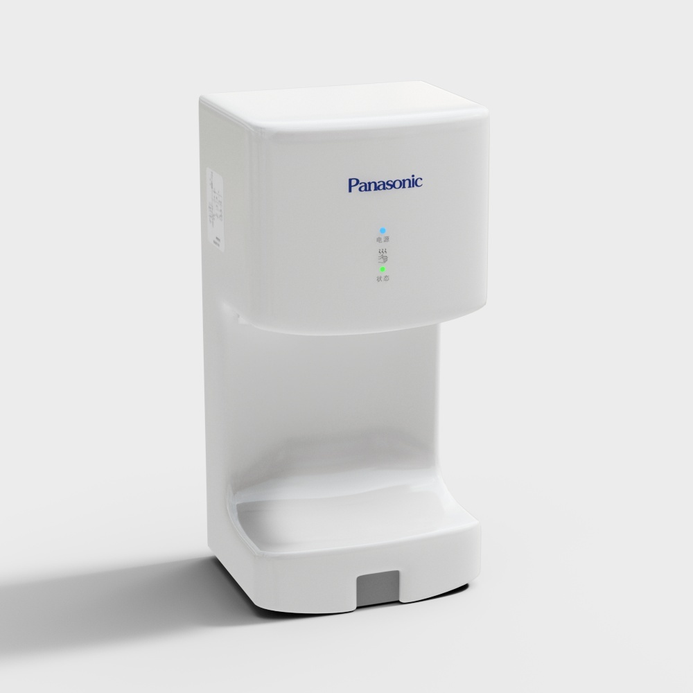 现代卫生间烘手器3D模型