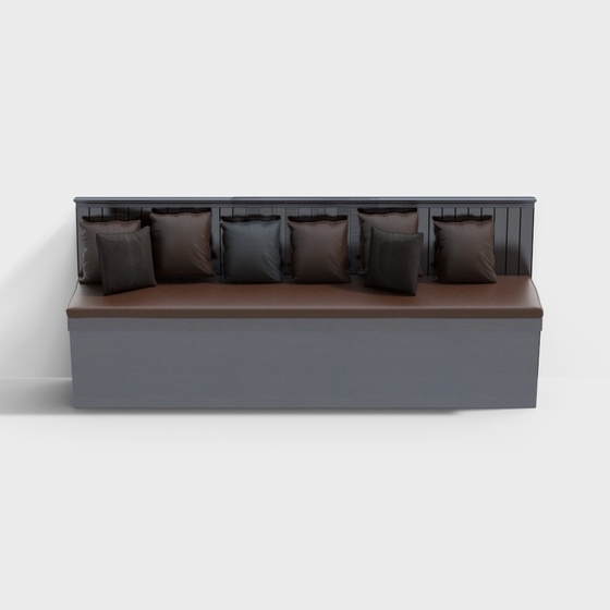 Modern Seats & Sofas,Booth Seating,brown