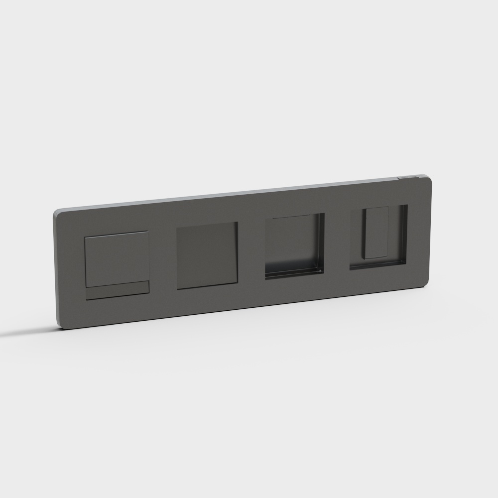 现代开关-组合开关3D模型