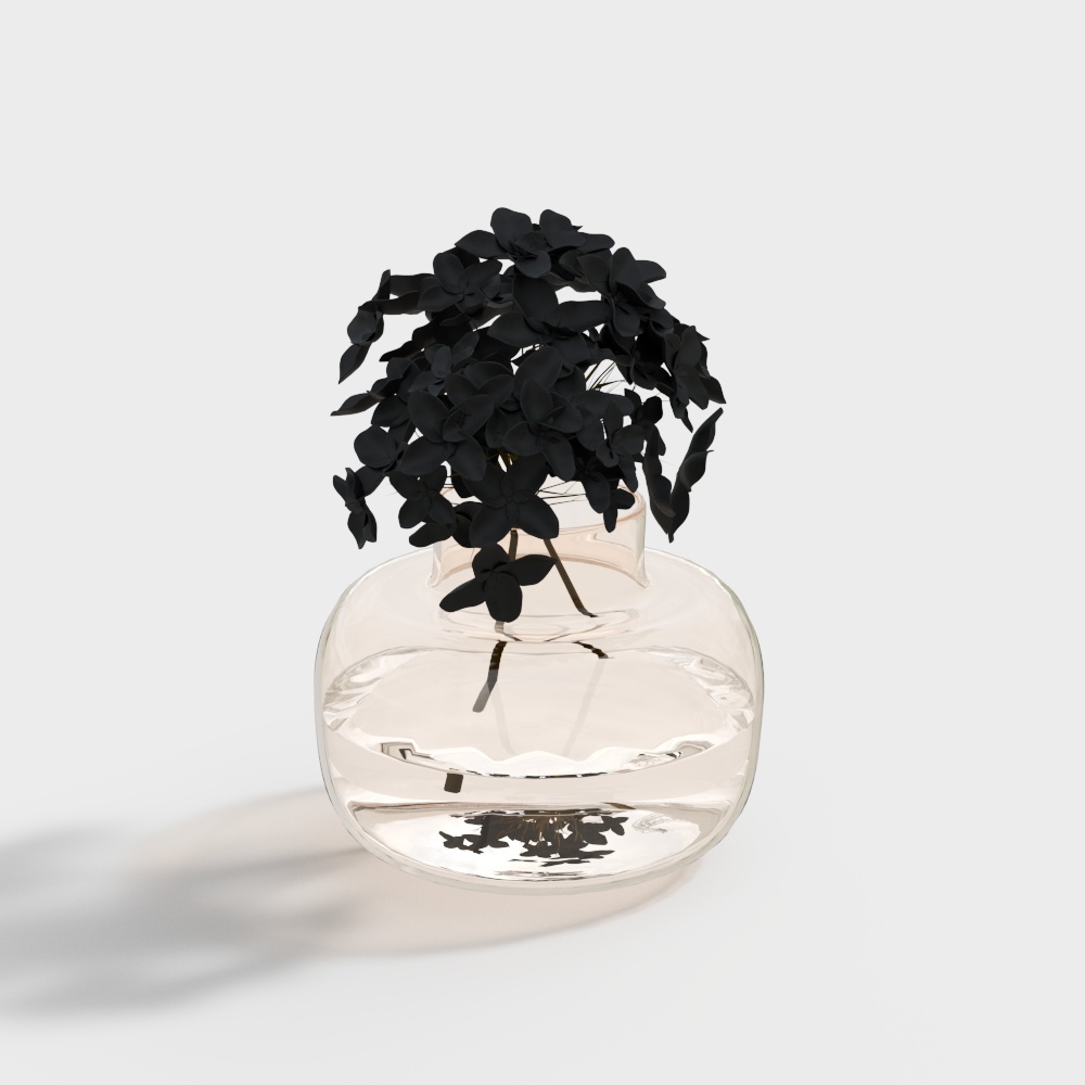 现代花瓶花艺书籍雕塑摆件-花瓶