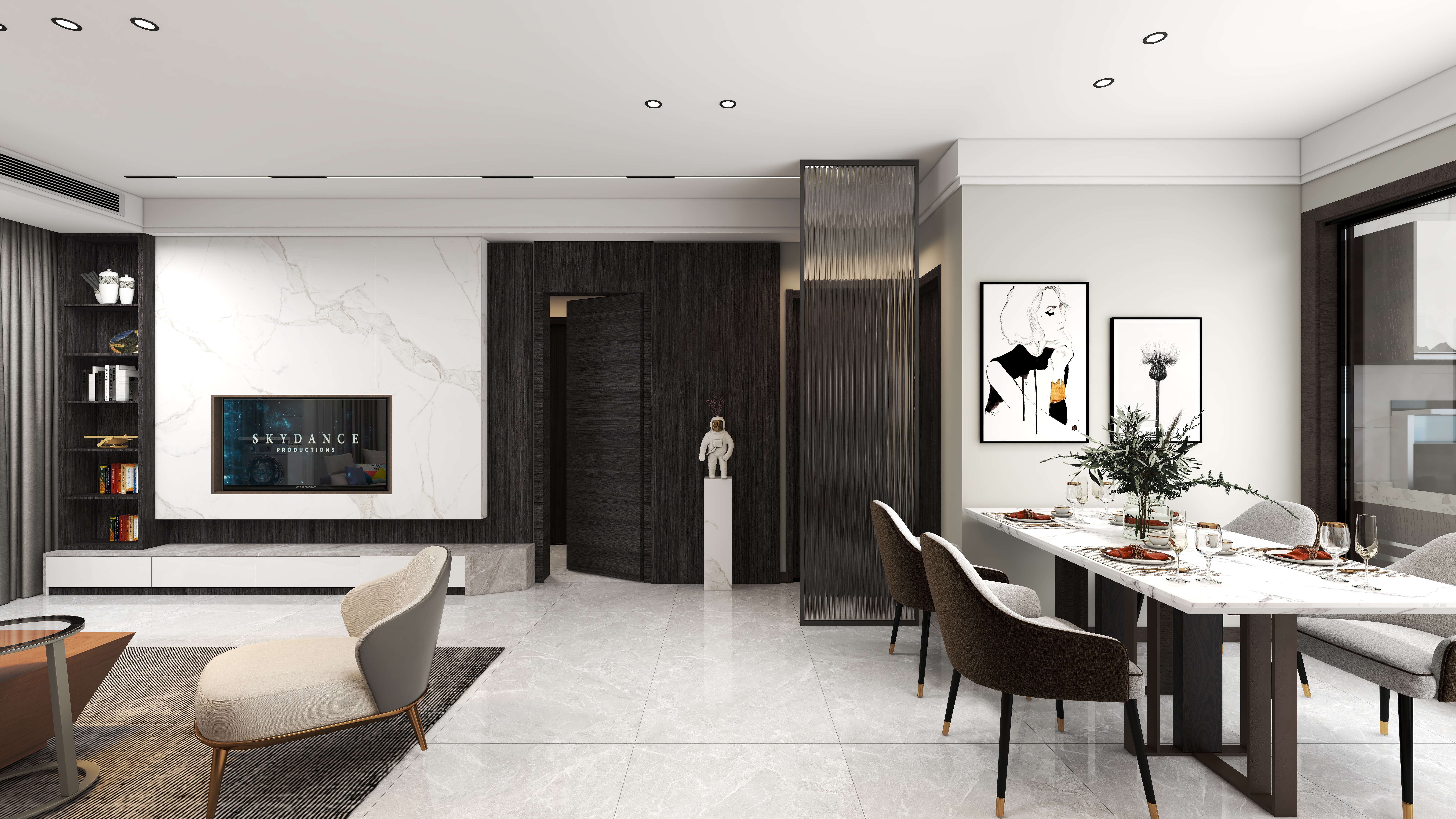 艺佰装饰贺雷18635951066-东湖湾13-1-1203现代简约-装修设计方案