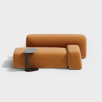 意大利 La Cividina 现代双人沙发3D模型