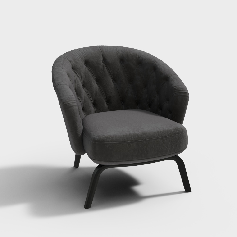 M9003单椅3D模型