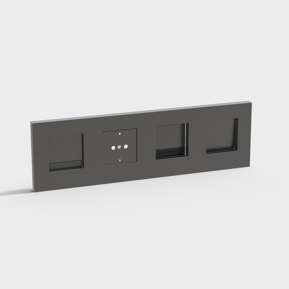 现代组合开关3D模型