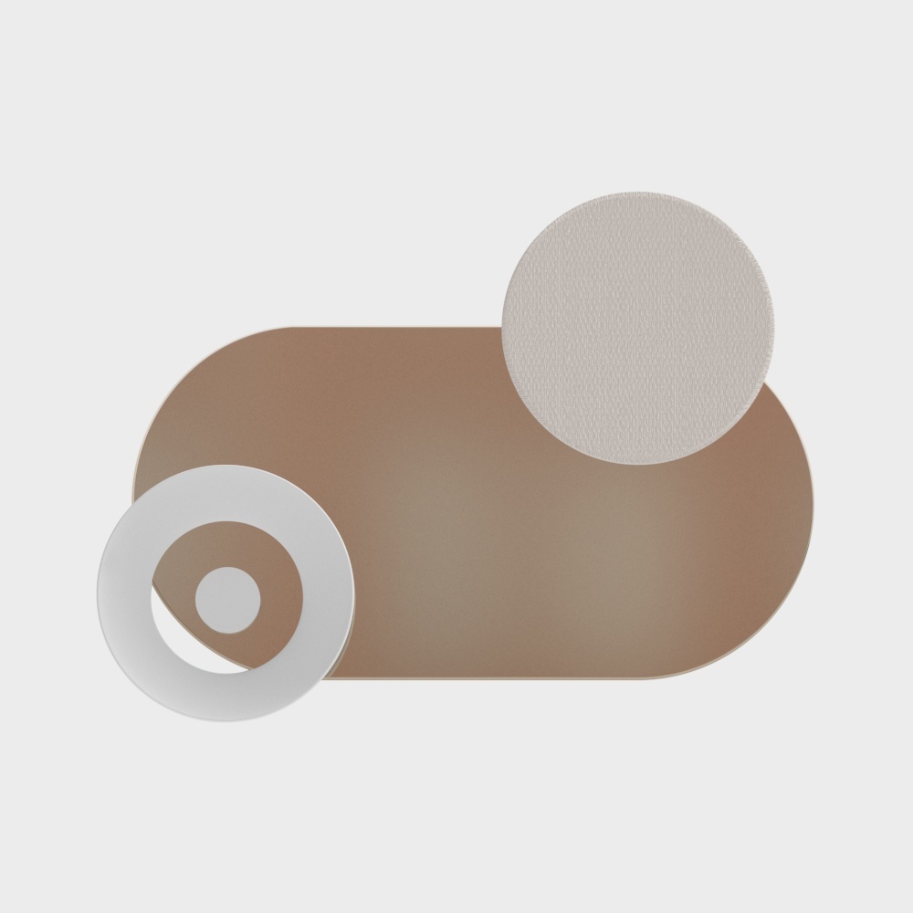 现代立体挂件3D模型